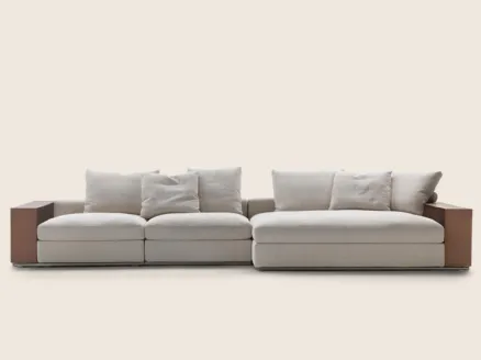 Groundpiece sectional sofa by Flexform