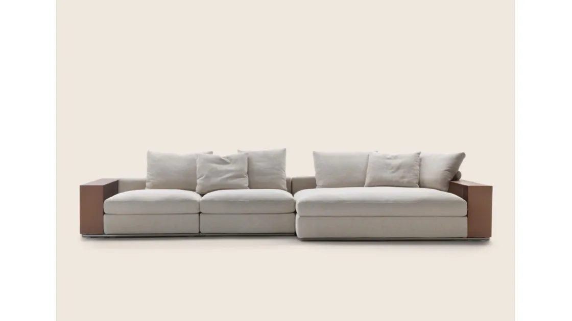 Groundpiece sectional sofa by Flexform