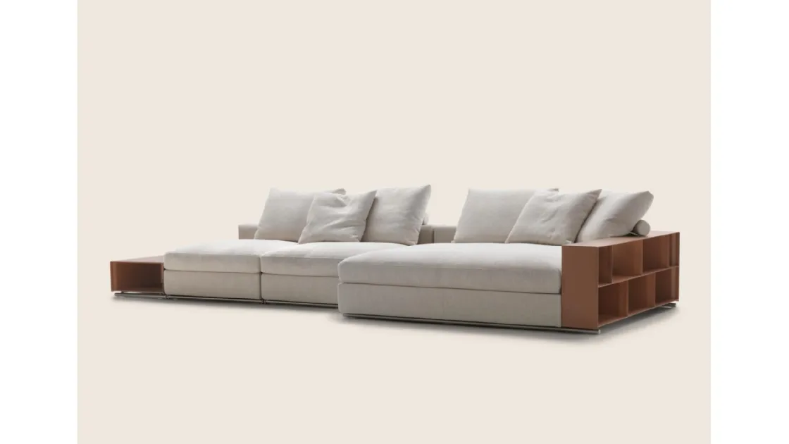 Groundpiece sectional sofa by Flexform