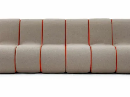 Modular sofa Le Temps de la Communauté by Campeggi