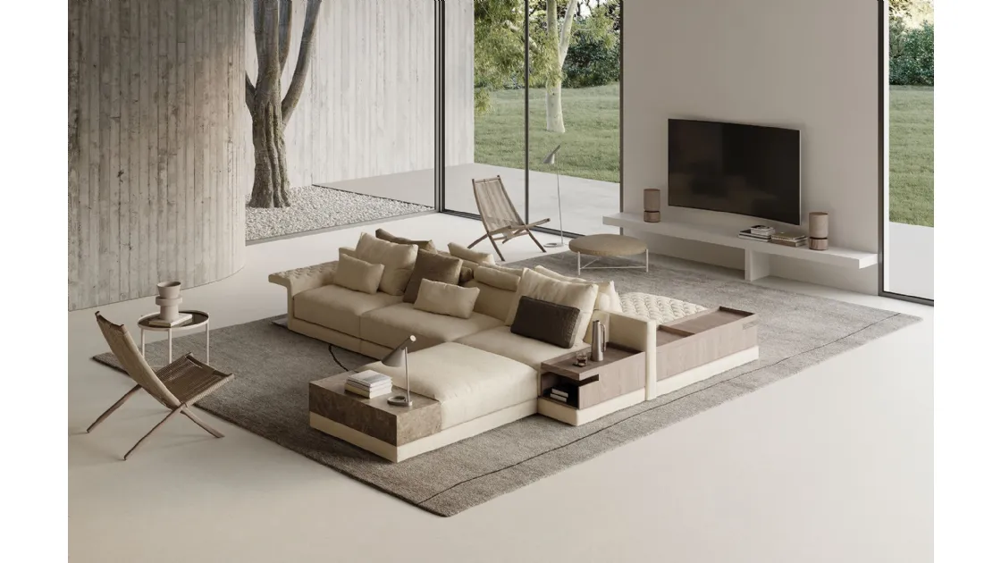 Miller Double two-sided sofa by Frigerio