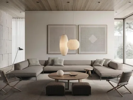 Perry Up corner sofa by Flexform