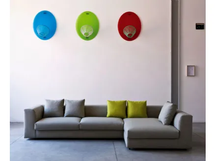 Corner sofa bed Suà by Campeggi