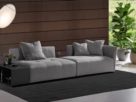 Linear sofa in Taos fabric by Excò.