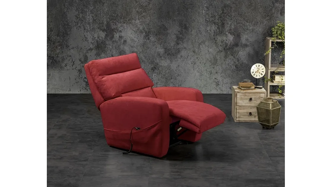 Relax armchair with rise person mechanism by Excò Spring