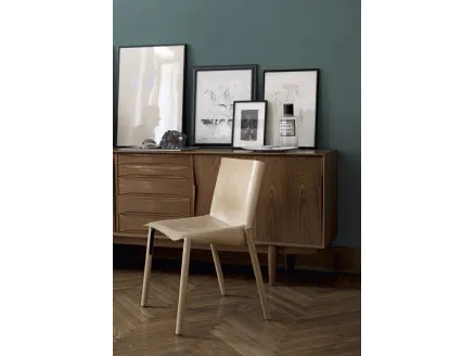 Leather chair 1085 Edition by Kristalia