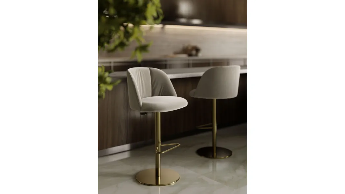 Agatha stool by Bontempi