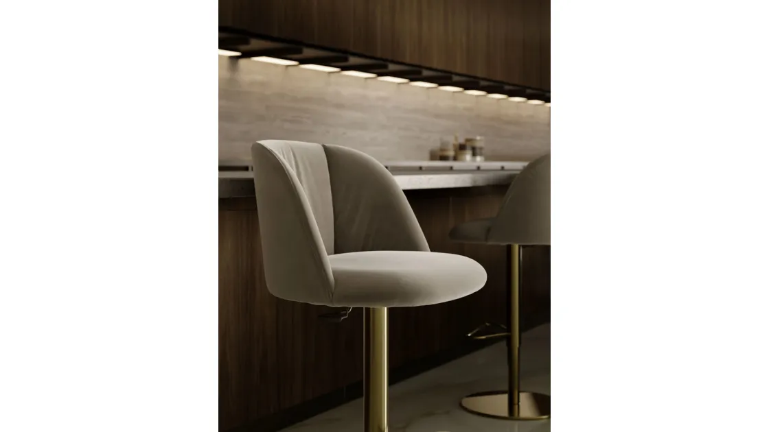 Agatha stool by Bontempi