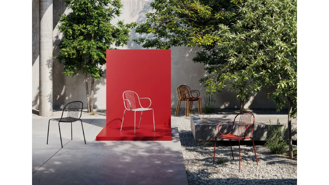 Stackable chair Diane by Infiniti.