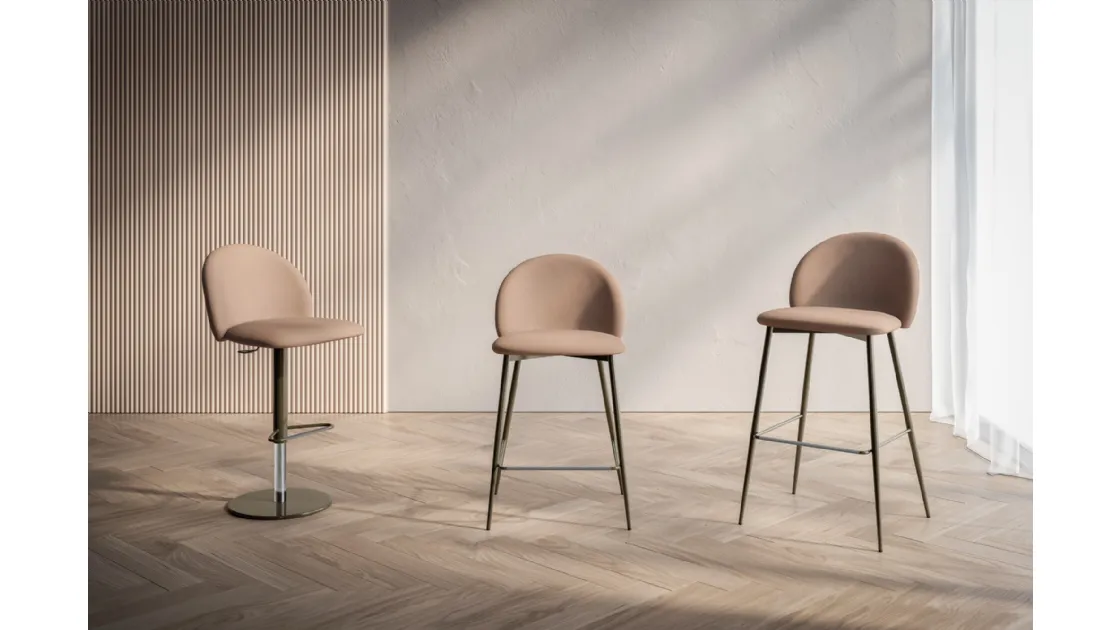 Rebecca stool by Bontempi