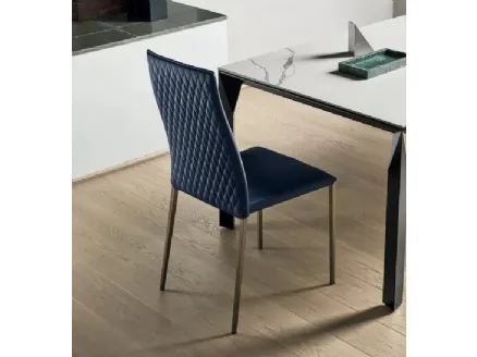 Tai leather chair by Bontempi