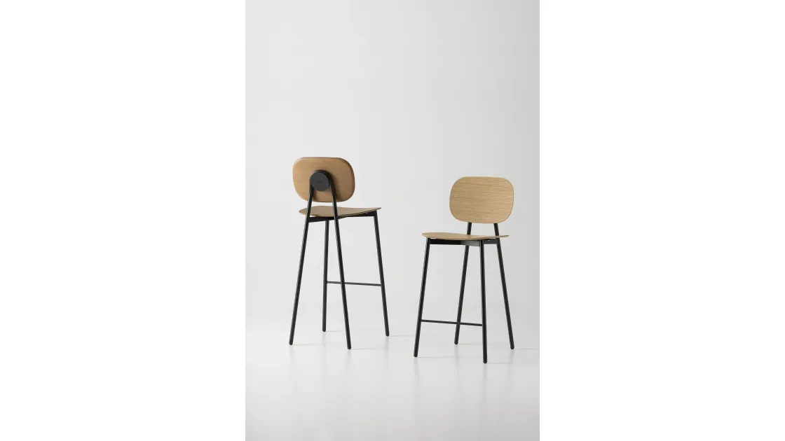 Tata Young 6-Ply Pointhouse Veneer Stool