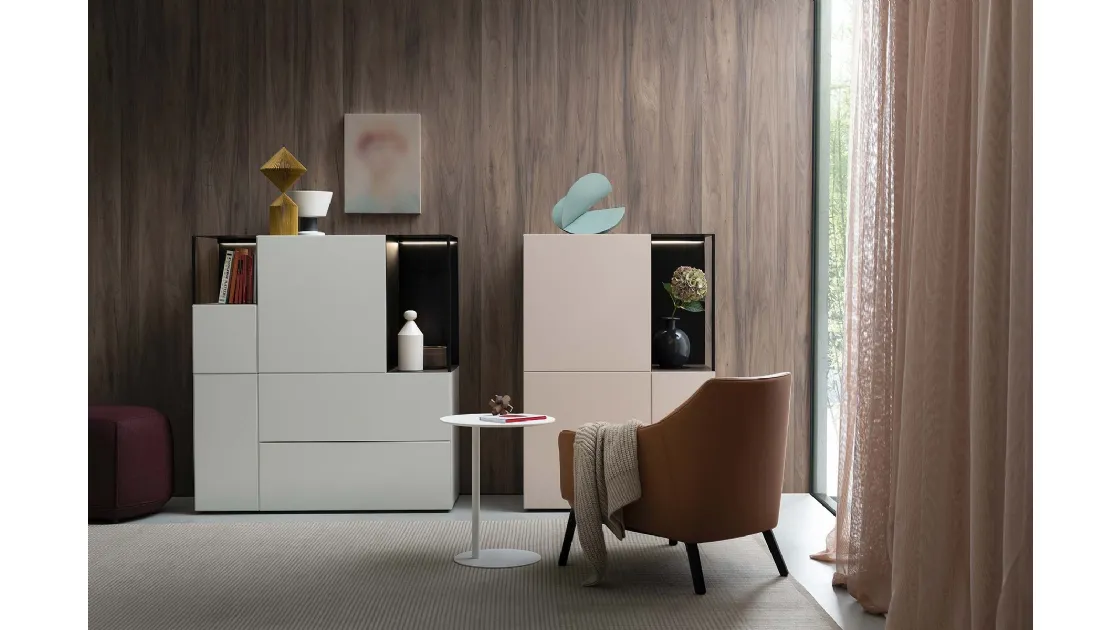 Madia Avenue Cabinets by Kristalia