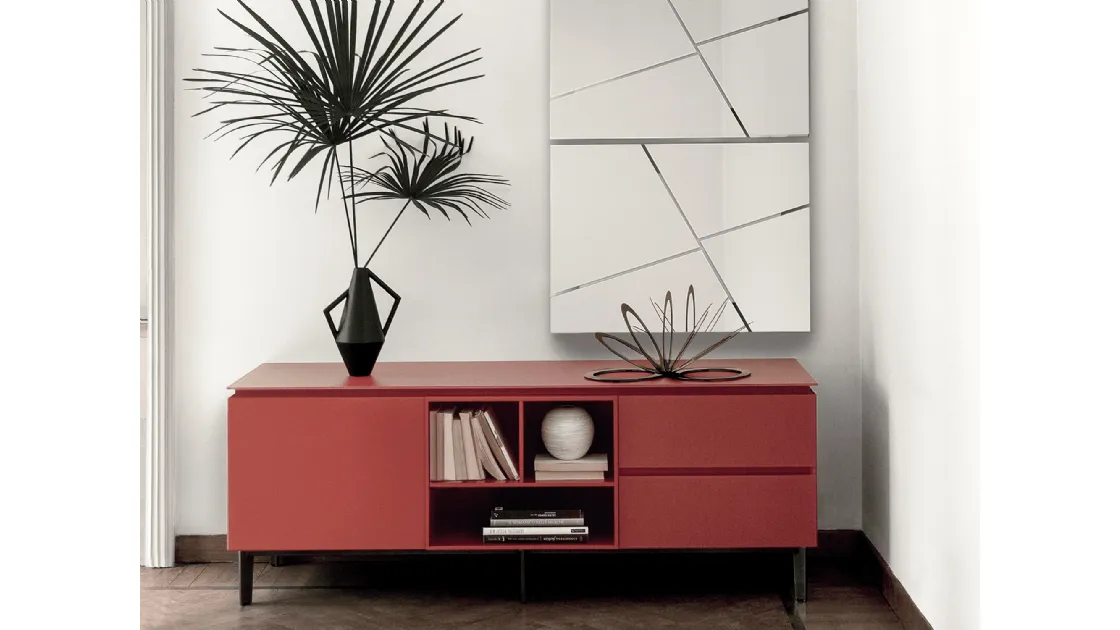 Cosmopolitan Glass sideboard by Bontempi