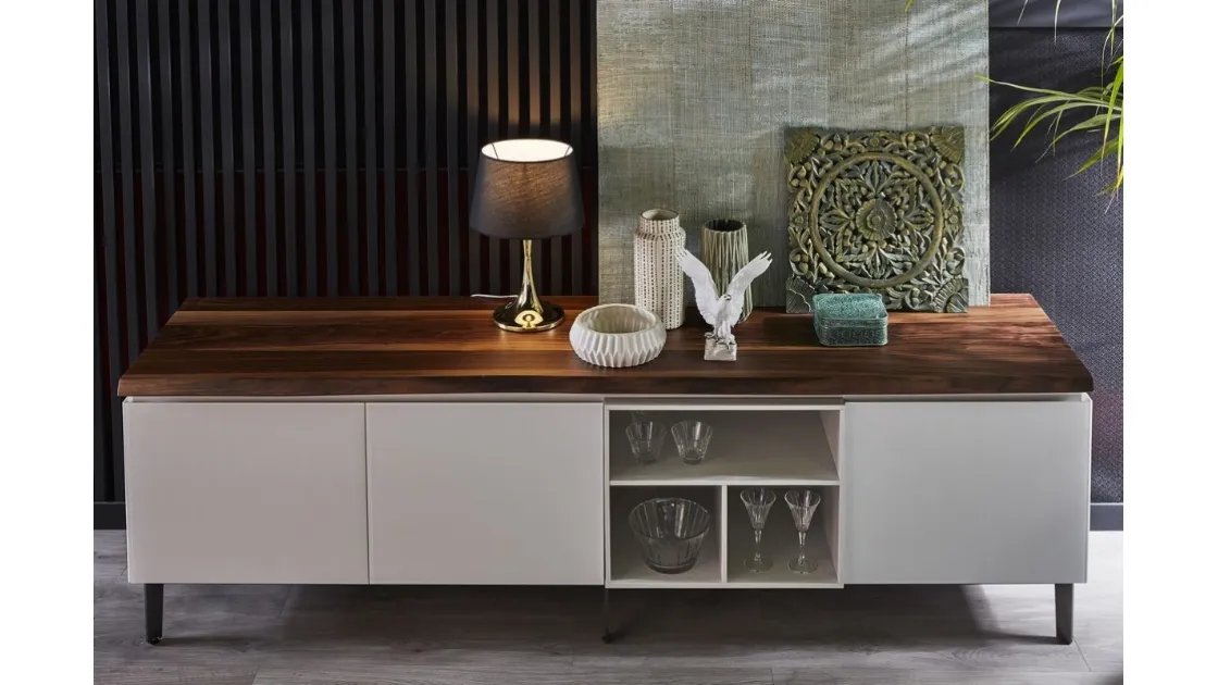 Cosmopolitan Glass Sideboard by Bontempi