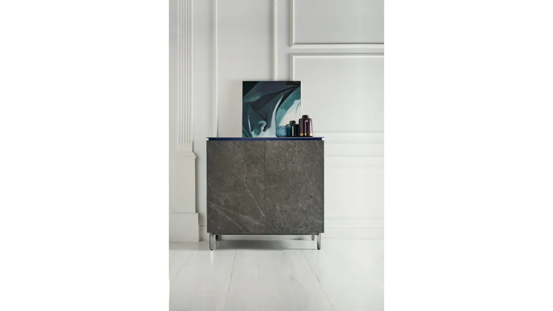 Cosmopolitan sideboard in SuperMarble by Bontempi