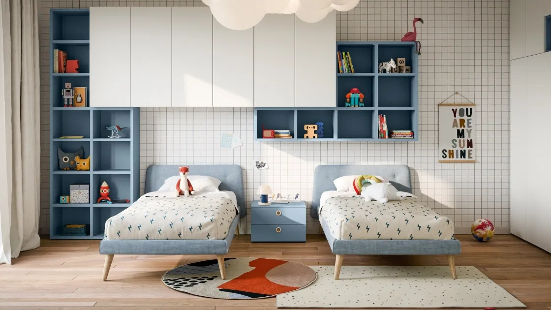 Single bed Cleo by Nidi