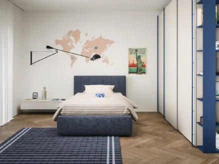 Single bed Swell with Nidi container.