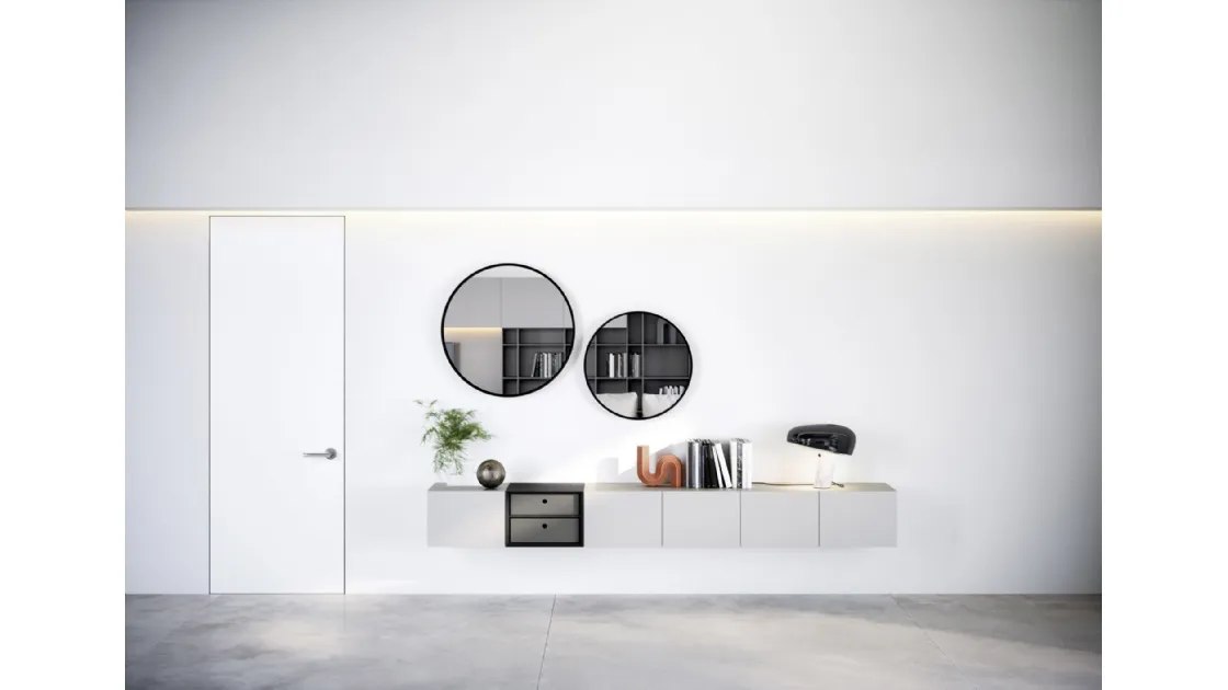 Suspended mobile Box 12 White by Novamobili.