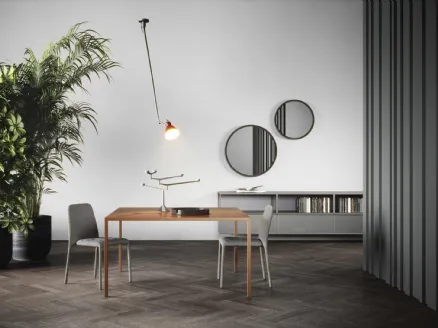 Suspended mobile Box 18 in Glossy Grey by Novamobili.