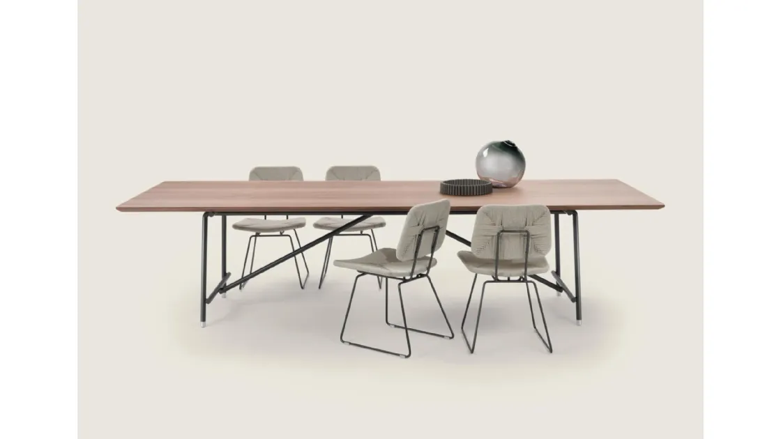 Flexform's Any Day wooden table.
