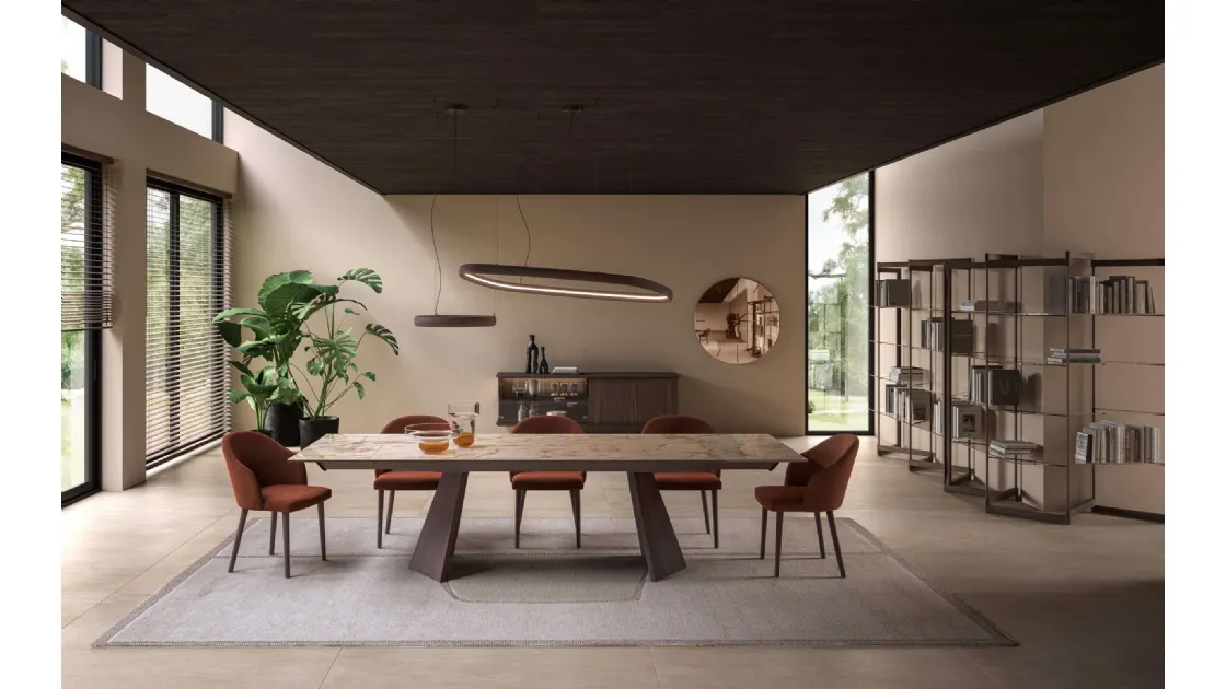 Extendable table Axel by Ozzio