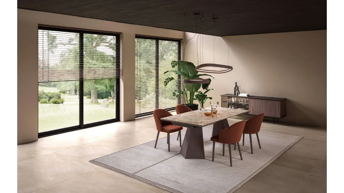 Extendable table Axel by Ozzio