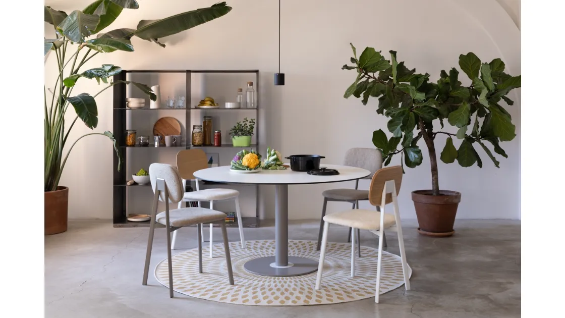 Big Round Egg Table by Pointhouse