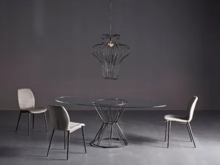 Circus table with glass top by Colico.