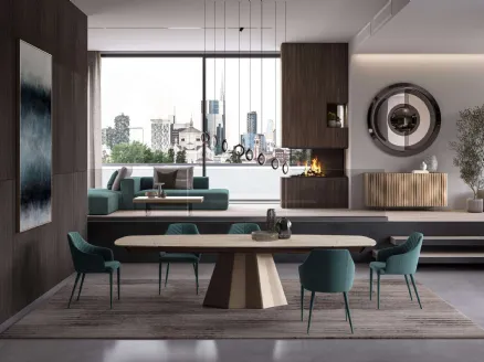Extendable table Cupido by Ozzio.