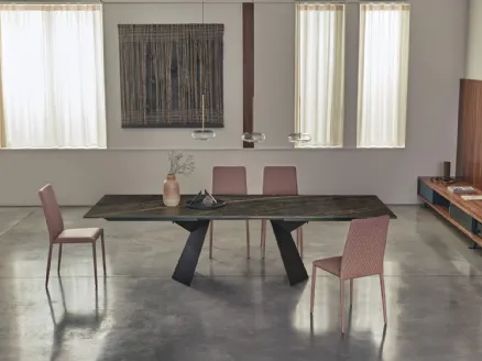 Extendable Fiandre table by Bontempi