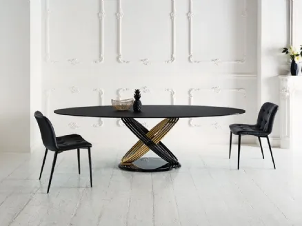 Bontempi's Fusion Glass Table.