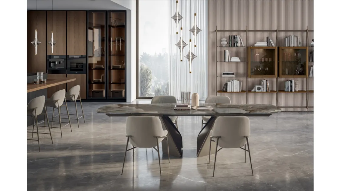 Kaleido table by Bontempi