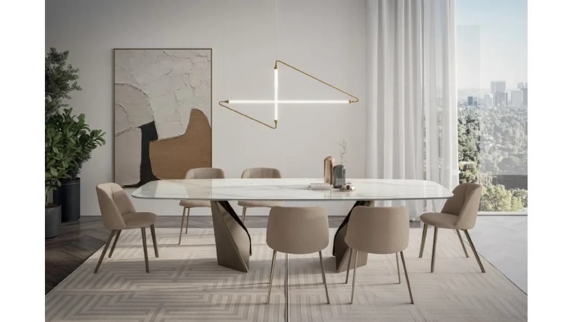 Kaleido table by Bontempi