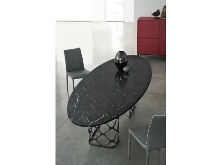 Majesty Table in Natural Marble by Bontempi