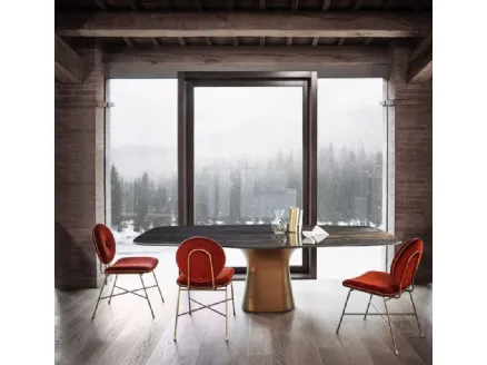 Table in SuperMarmo Podium by Bontempi