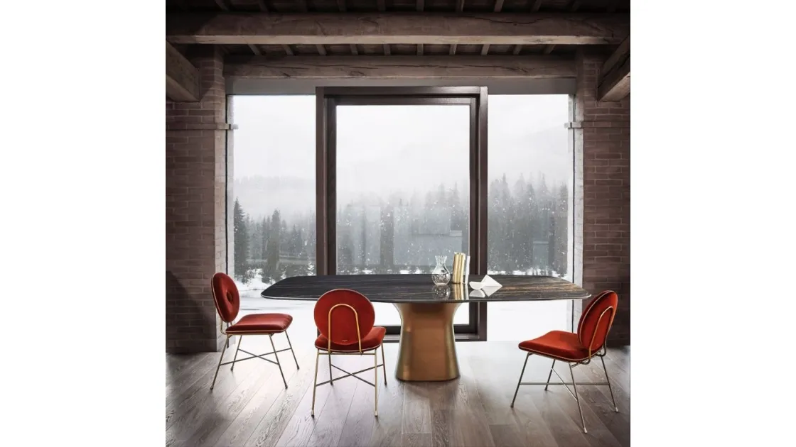 Table in SuperMarble Podium by Bontempi