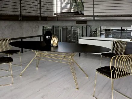 Bontempi's Sander oval table