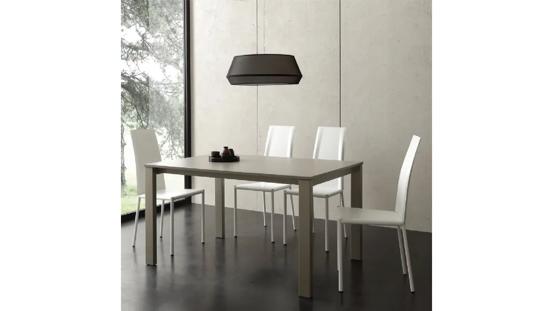Tristano extendable table by Ponti Terenghi.