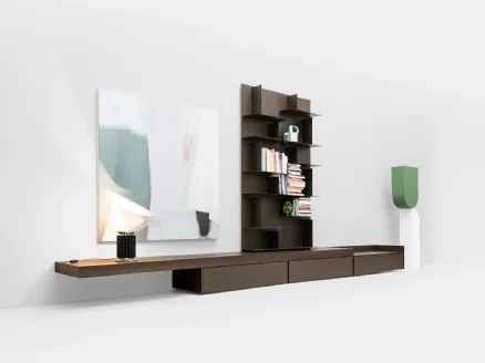 Avenue System Floor TV Stand by Kristalia.