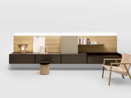 Mobile Porta Tv Avenue System Suspended by Kristalia