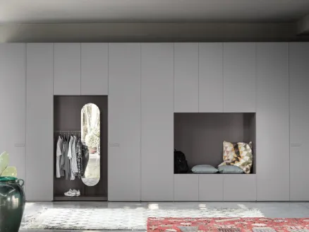 Alpha Wardrobe with Niche by Novamobili