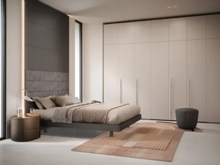 Alfa Linear Wardrobe by Novamobili