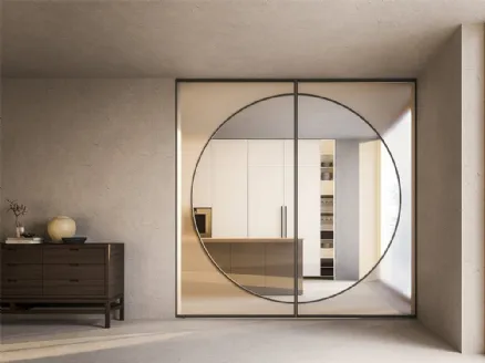 Internal pivoting door by ADL Arches