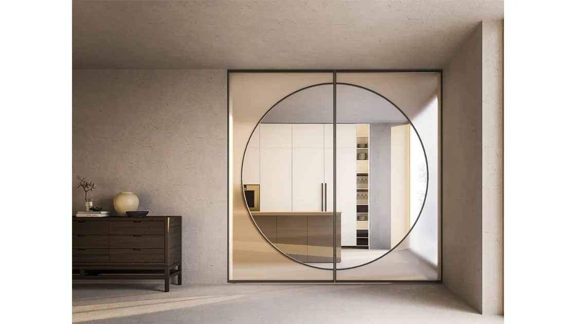 Internal pivoting door by ADL Arches