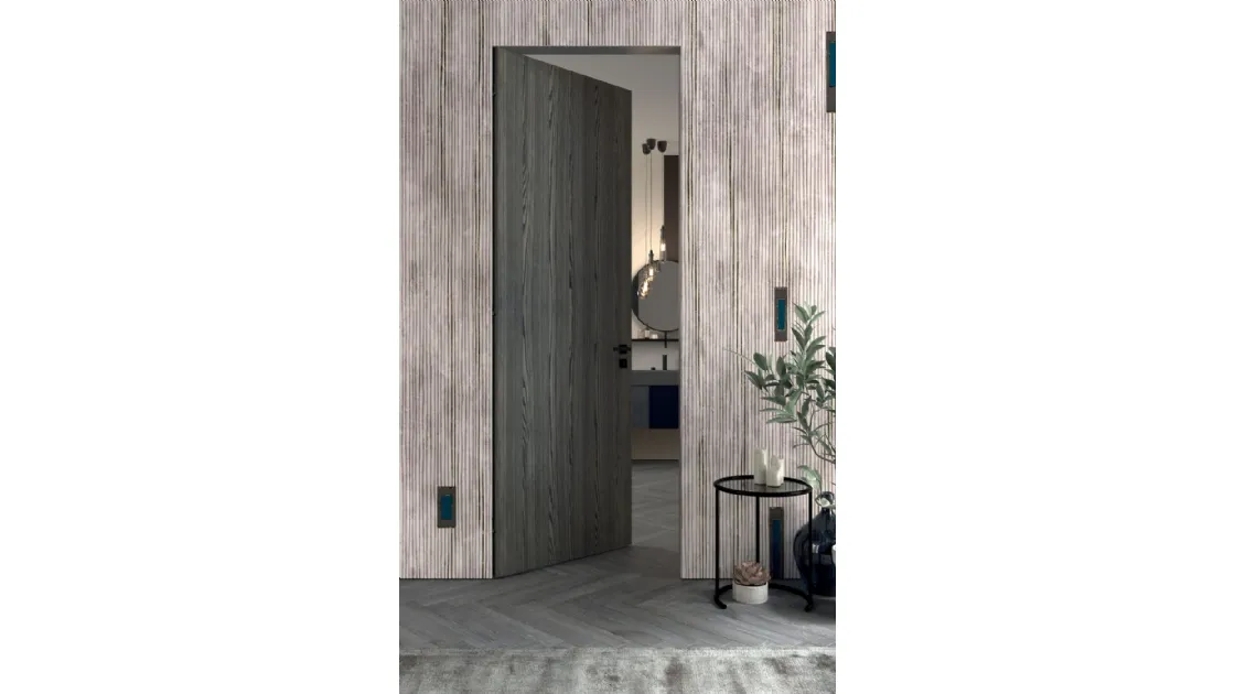 Flush-mount indoor ESP Core Frameless door by Guzzini & Fontana.