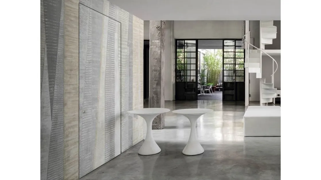 Gea Filo muro swinging indoor door by Doal.