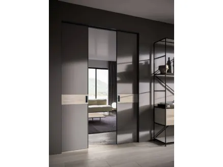Interior sliding pocket door Materica by ADL.