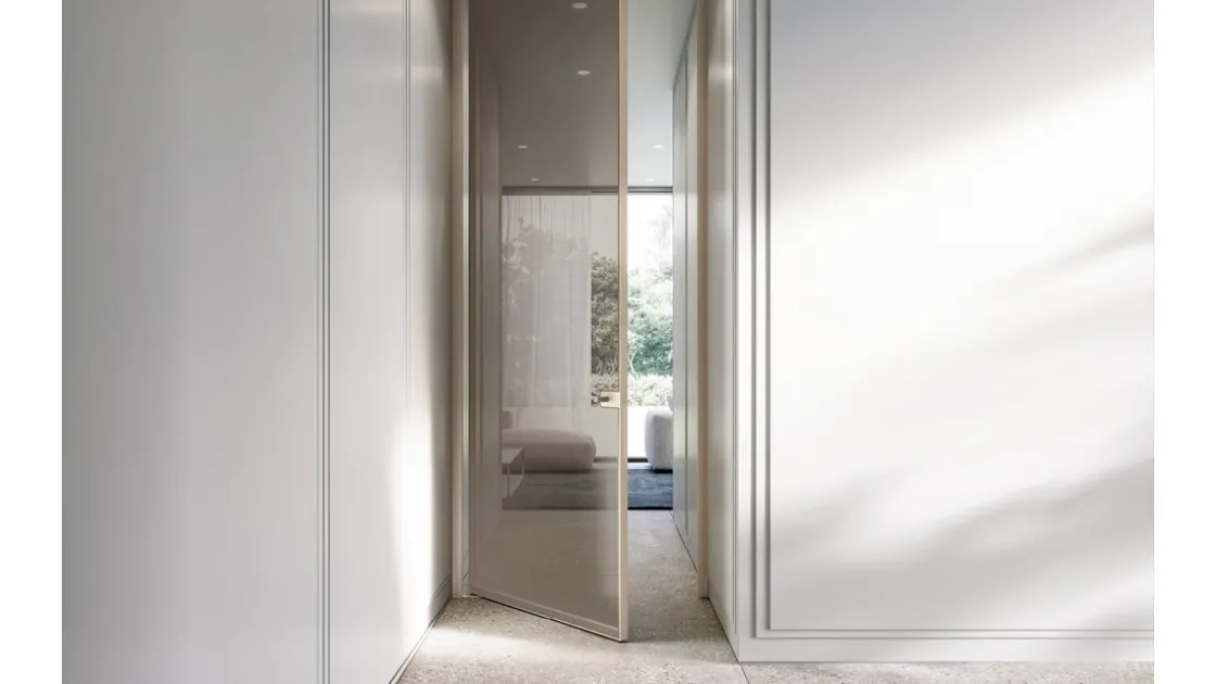 Indoor Flat Pivot Door by ADL.