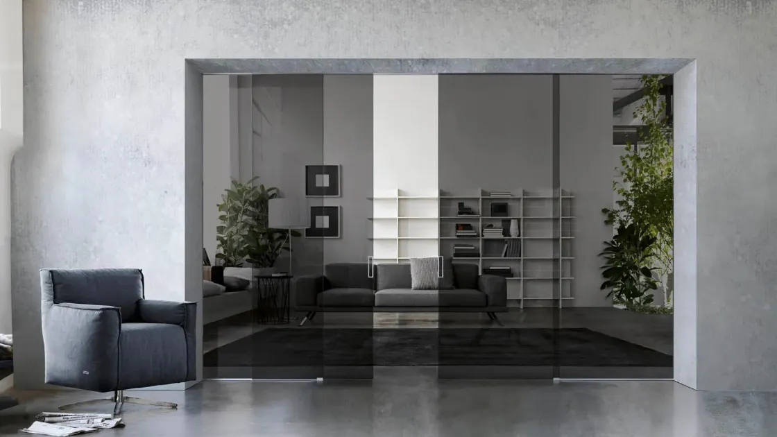 Tao Suspended Indoor Door by Doal.